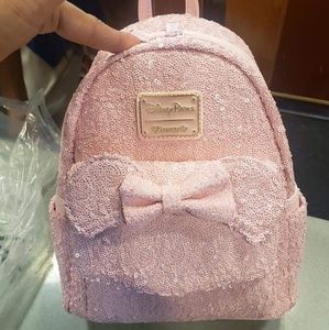Brand new millennial pink Disney 🎒 mini backpack
